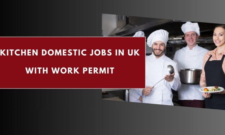 Kitchen Domestic Jobs in UK with Work Permit