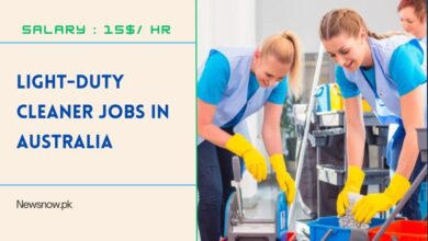 Light-Duty Cleaner Jobs in Australia