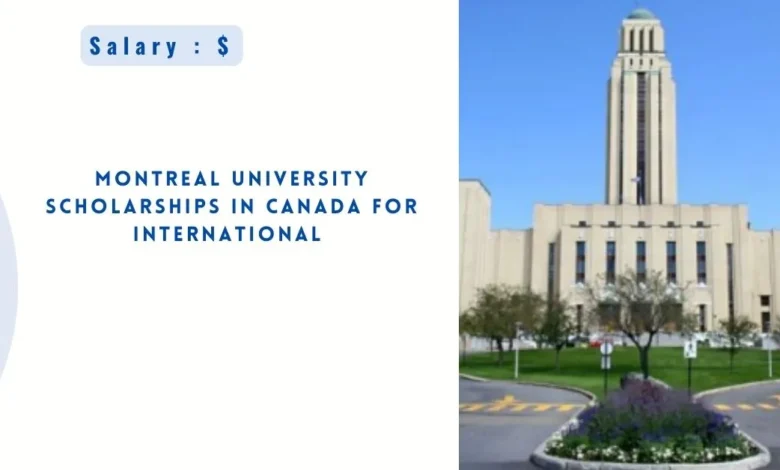 Montreal University Scholarships in Canada