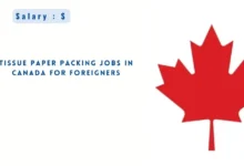 Tissue Paper Packing Jobs in Canada