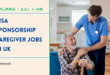 Visa Sponsorship Caregiver Jobs in UK