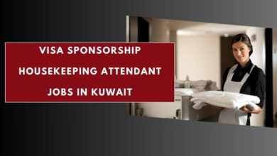 Visa Sponsorship Housekeeping Attendant Jobs in Kuwait