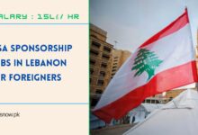 Visa Sponsorship Jobs in Lebanon for Foreigners