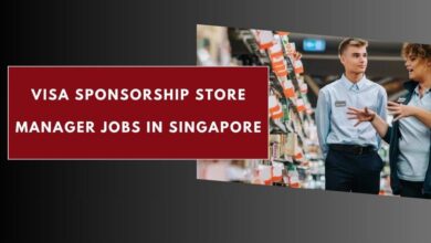 Visa Sponsorship Store Manager Jobs in Singapore