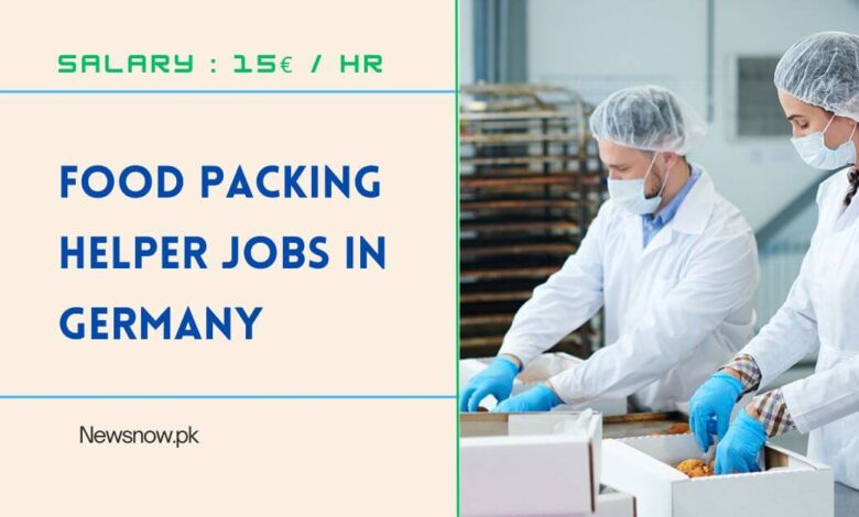 Food Packing Helper Jobs in Germany