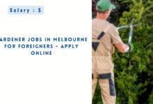 Gardener Jobs in Melbourne for Foreigners