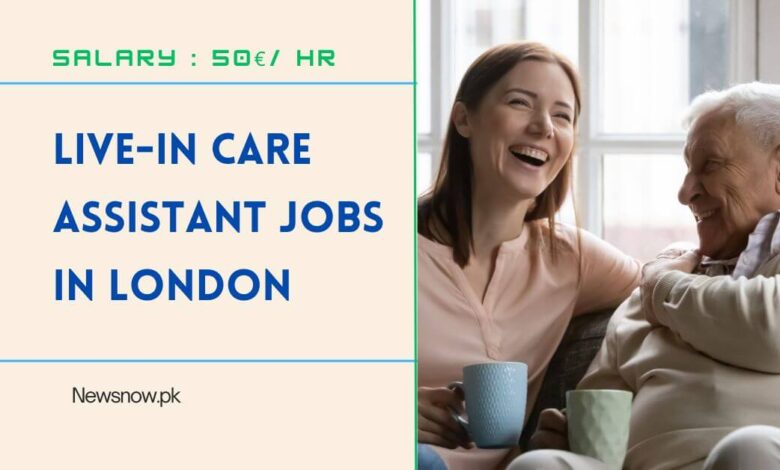 Live-in Care Assistant Jobs in London