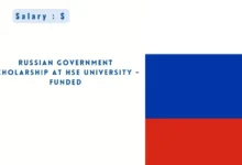 Russian Government Scholarship at HSE University