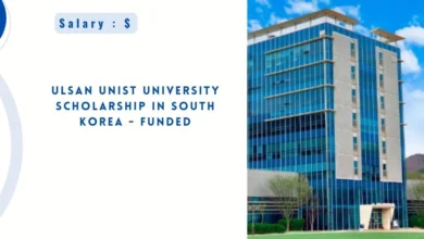 Ulsan UNIST University Scholarship 