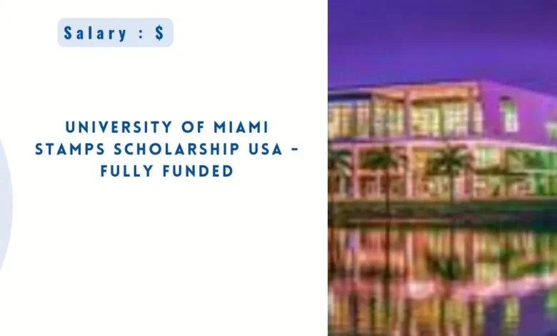 University of Miami Stamps Scholarship