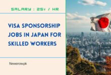 Visa Sponsorship Jobs in Japan for Skilled Workers