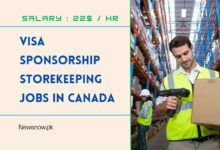 Visa Sponsorship Storekeeping Jobs in Canada