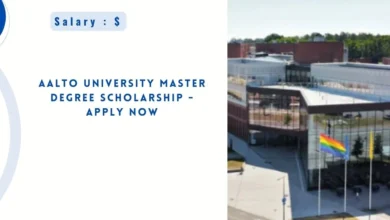 Aalto University Master Degree Scholarship