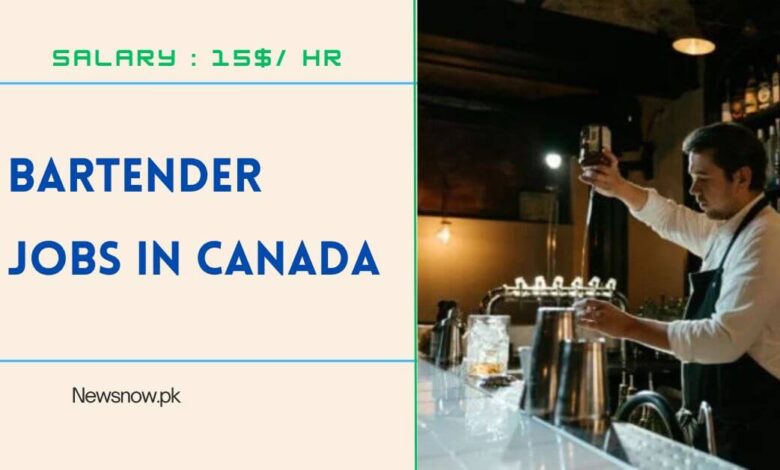 Bartender Jobs in Canada