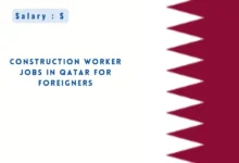 Construction Worker Jobs in Qatar