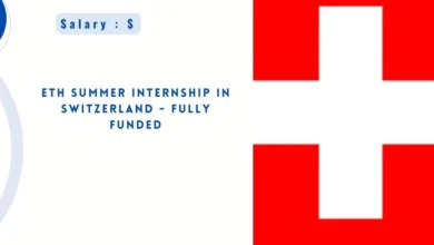 ETH Summer Internship in Switzerland