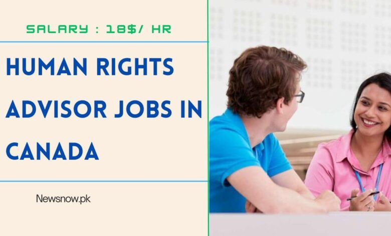 Human Rights Advisor Jobs in Canada