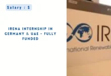 IRENA Internship in Germany & UAE