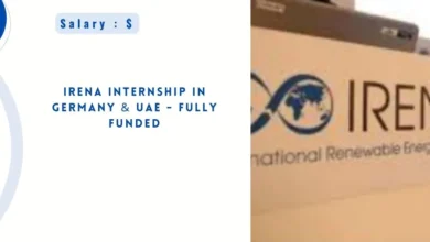 IRENA Internship in Germany & UAE