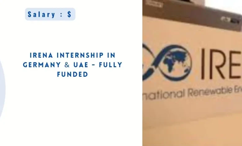 IRENA Internship in Germany & UAE