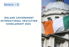 Ireland Government International Education Scholarship
