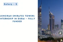 Jumeirah Emirates Towers Internship in