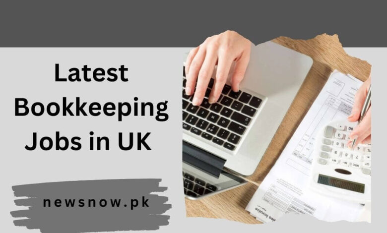 Latest Bookkeeping Jobs in UK