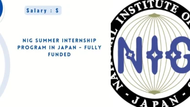 NIG Summer Internship Program in Japan