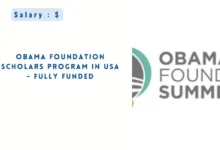 Obama Foundation Scholars Program