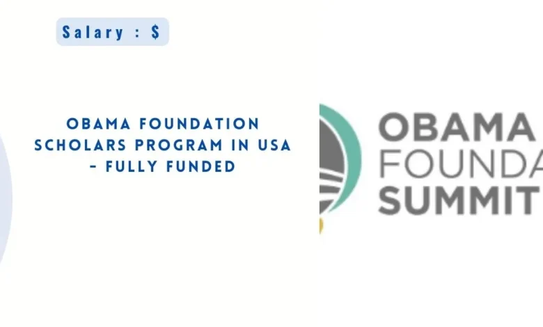 Obama Foundation Scholars Program