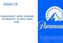 Paramount News Summer Internship in New York