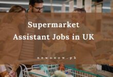 Supermarket Assistant Jobs in UK