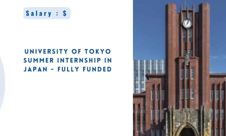 University of Tokyo Summer Internship