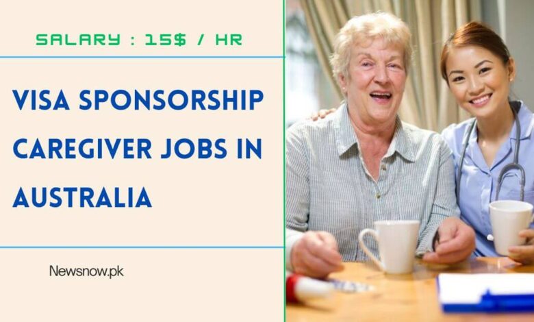 Visa Sponsorship Caregiver Jobs in Australia