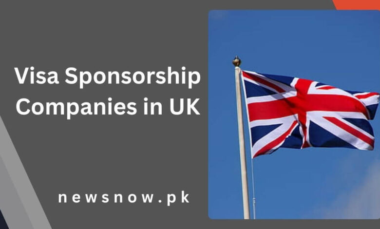 Visa Sponsorship Companies in UK