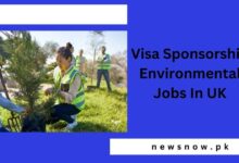 Visa Sponsorship Environmental Jobs In UK