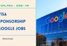Visa Sponsorship Google Jobs
