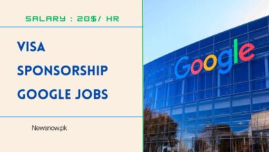 Visa Sponsorship Google Jobs