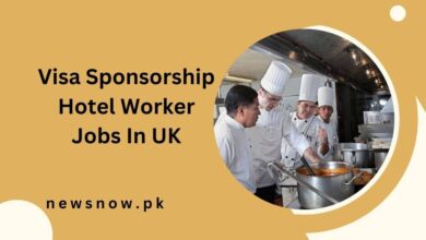 Visa Sponsorship Hotel Worker Jobs In UK