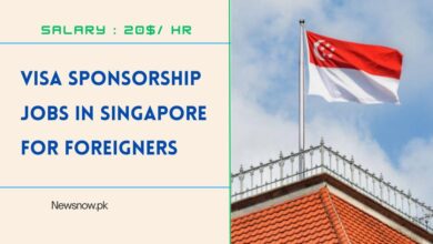 Visa Sponsorship Jobs in Singapore for Foreigners