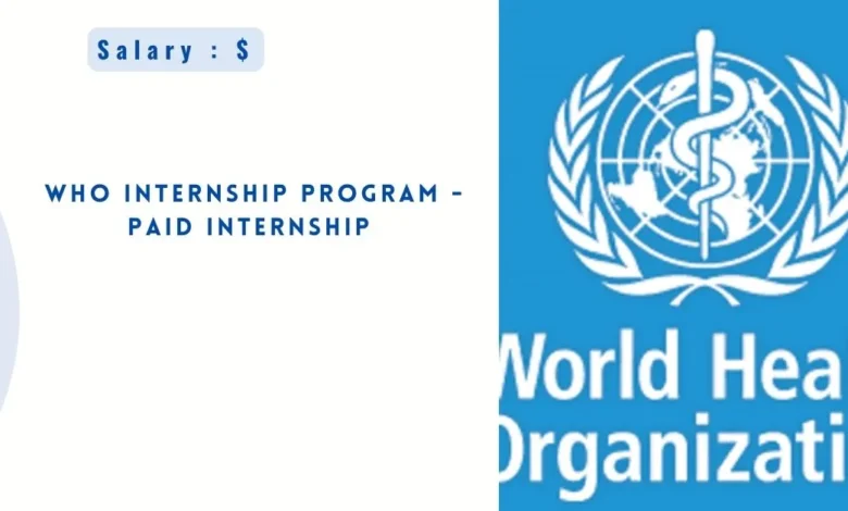 WHO Internship Program