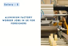 Aluminium Factory Worker Jobs in UK