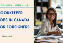 Bookkeeper Jobs in Canada For Foreigners
