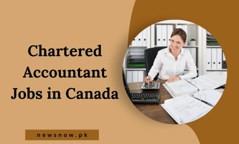 Chartered Accountant Jobs in Canada