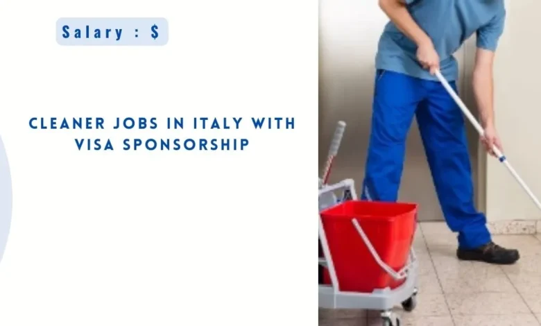 Cleaner Jobs in Italy