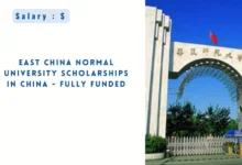 East China Normal University Scholarships