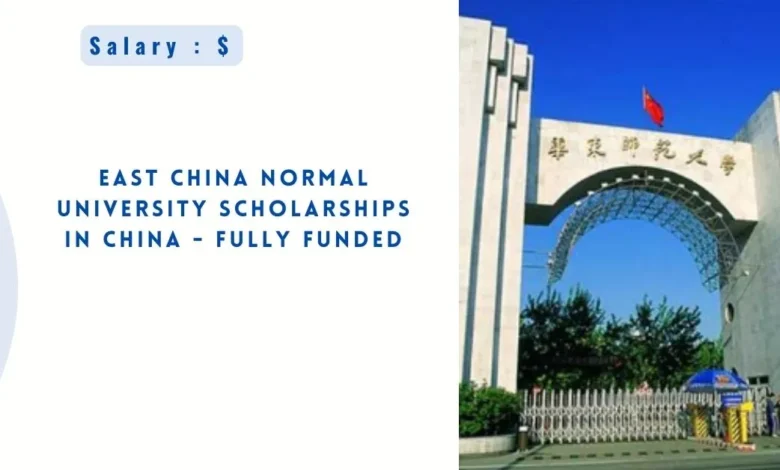 East China Normal University Scholarships