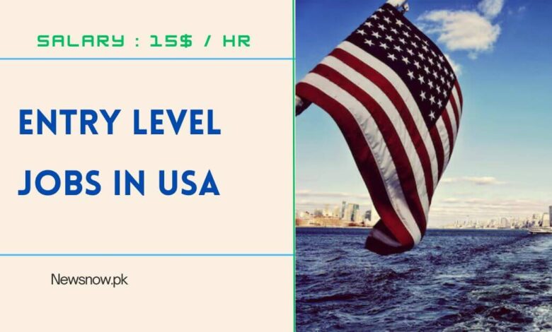 Entry Level Jobs in USA