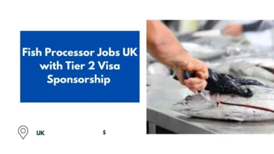 Fish Processor Jobs UK with Tier 2