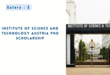 Institute of Science and Technology PhD Scholarship